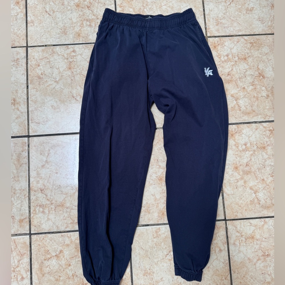 Mens youngla Navy Jogger Sweatpants with  Logo